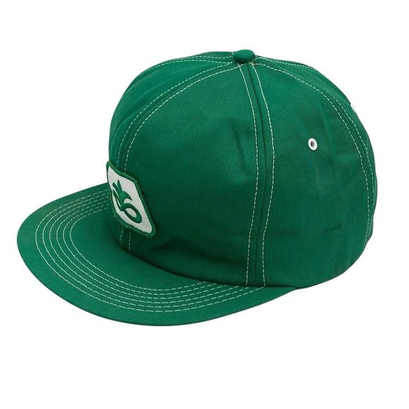 Vintage K-Brand Pioneer Snapback Trucker Hat Green USA Made (H24) - Picture 5 of 8